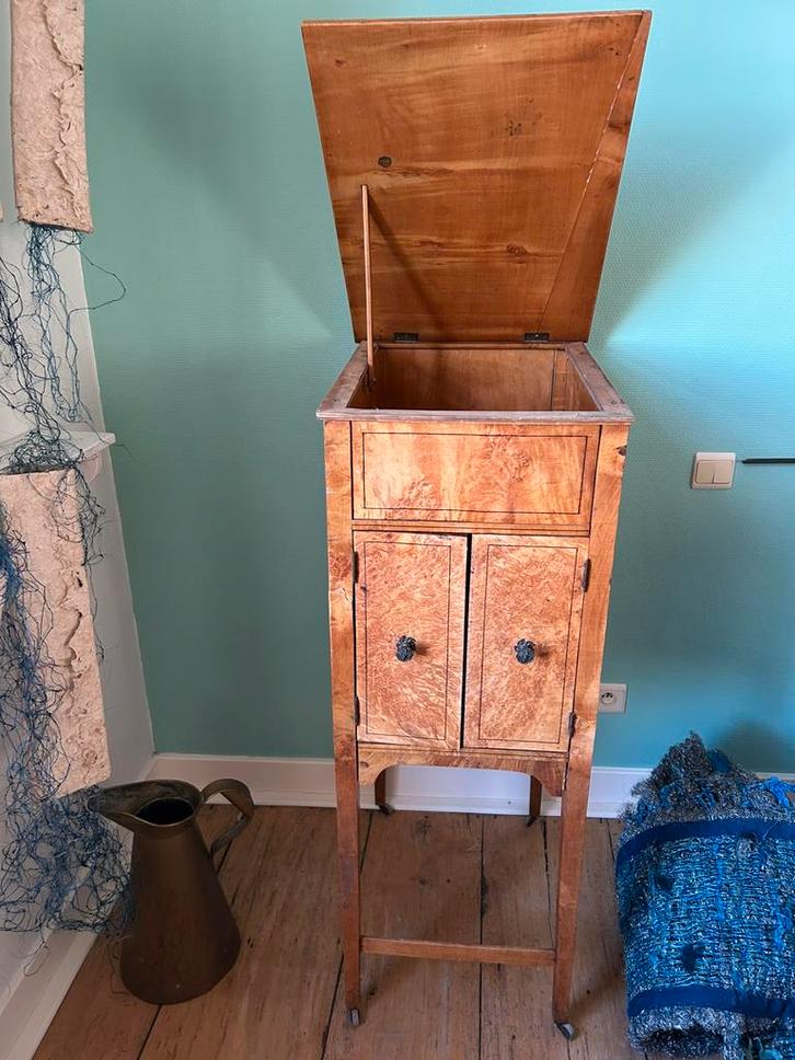 kast voor platenspeler, Antiquités & Art, Antiquités | Meubles | Armoires, Enlèvement