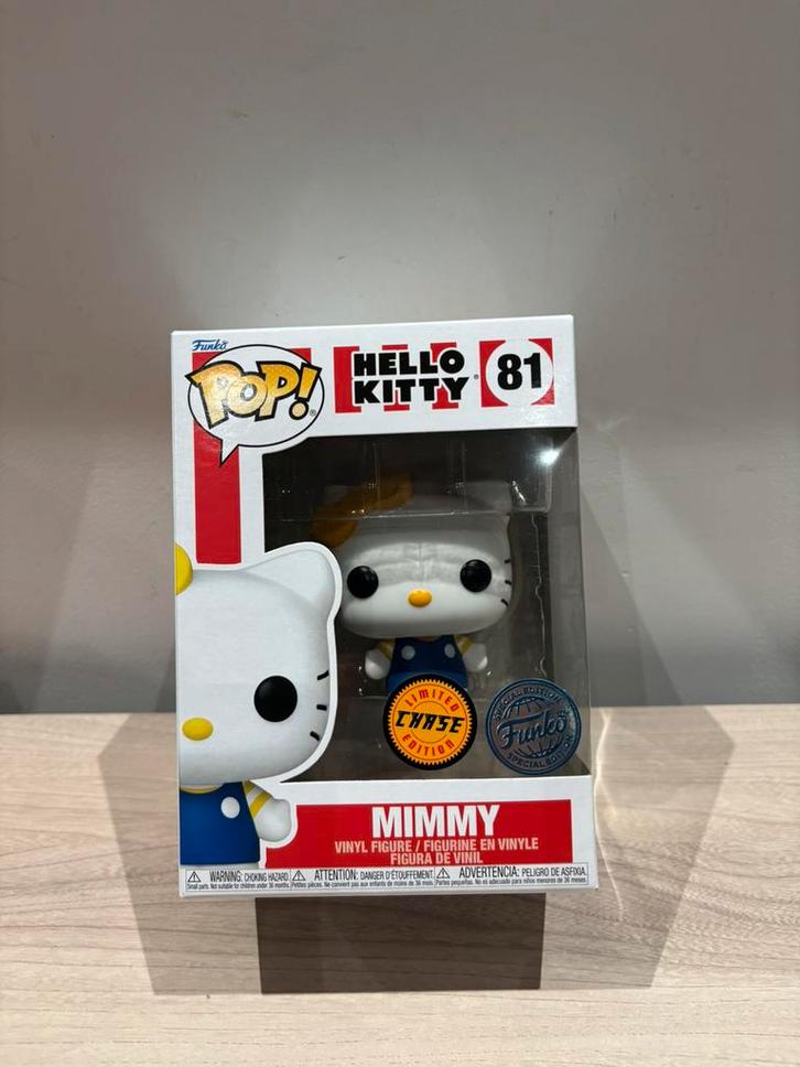 Funko POP! Hello Kitty Mimmy Chase #81 Special Edition Exclu, Verzamelen, Poppetjes en Figuurtjes, Zo goed als nieuw, Ophalen of Verzenden