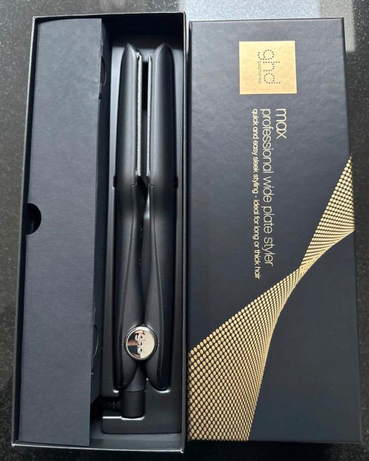 Ghd fer a lisser professionnel 42 mm, Handtassen en Accessoires, Uiterlijk | Haarverzorging, Nieuw, Krultang of Stijltang, Ophalen of Verzenden