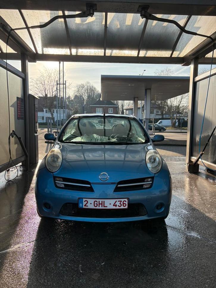 Nissan micra cabriolet, Autos, Nissan, Particulier, Micra, Bluetooth, Essence, Cabriolet, 2 portes, Boîte manuelle, Bleu, Gris