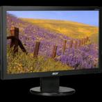 Acer V223HQLCbd Zwart 22 inch DVI LCD Monitor, Computers en Software, Monitoren, Gebruikt, Full HD, Ophalen of Verzenden, VGA