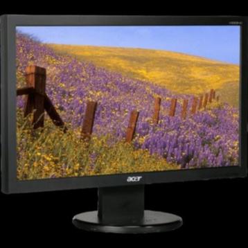 Moniteur LCD DVI 22 pouces Acer V223HQLcbd noir, Enlèvement ou Envoi, 5 ms ou plus, Full HD, 60 Hz ou moins