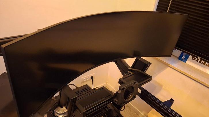 Scherm Samsung Odyssey G9 49 inch, Computers en Software, Monitoren, Gebruikt, DisplayPort, HDMI, Gaming, VA, Minder dan 1 ms