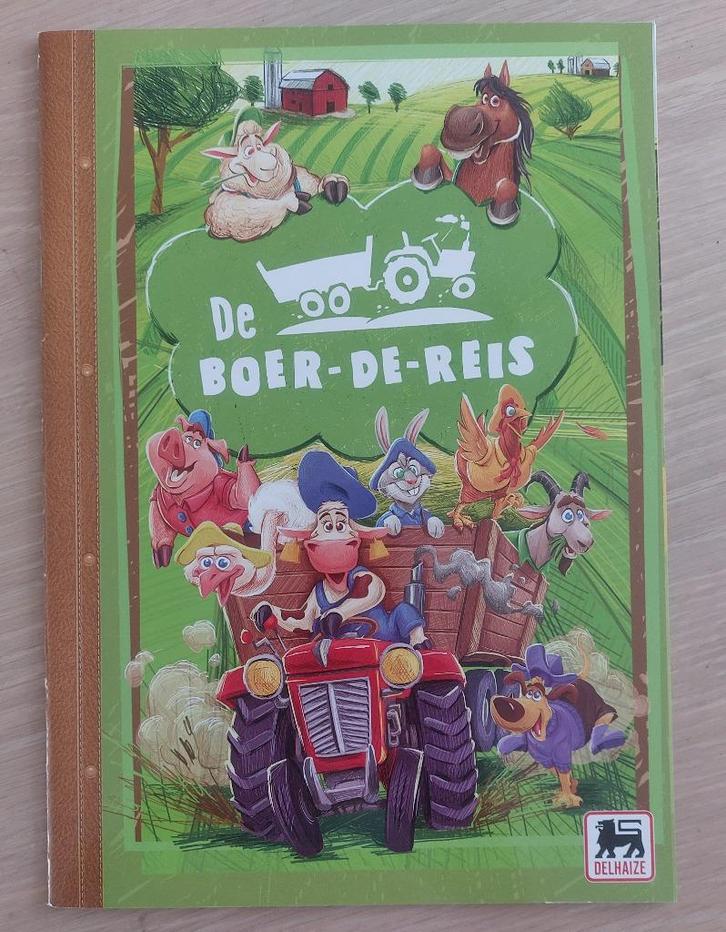 Album Delhaize - De Boer-de-reis, Verzamelen, Supermarktacties, Ophalen of Verzenden