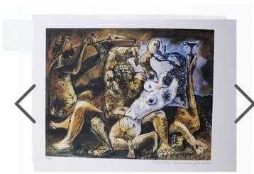 Pablo Picasso (1881-1973) - Picasso Bronchanal Lithograph beschikbaar voor biedingen