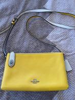 Handtas crossover Coach, Handtassen en Accessoires, Tassen | Damestassen, Ophalen of Verzenden, Gebruikt, Geel, Handtas