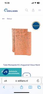 Edilians monopole n1 vieux nord NIEUW !!, Doe-het-zelf en Bouw, Dakpannen en Dakbedekking, Ophalen, Steen of Klei, Nieuw, 15 m² of meer