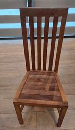 6 chaises en teck, Maison & Meubles, Chaises, Brun, Enlèvement, Bois, Cinq, Six Chaises ou plus