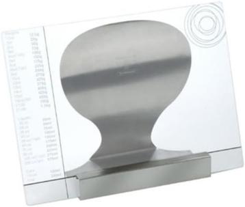 kookboek stand glas + aluminium beschikbaar voor biedingen