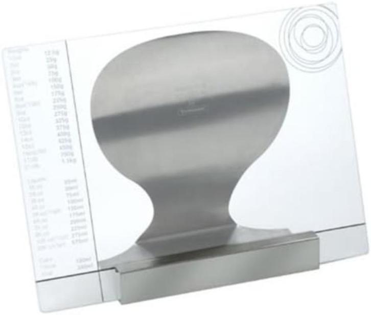 kookboek stand glas + aluminium, Hobby en Vrije tijd, Overige Hobby en Vrije tijd, Nieuw, Ophalen