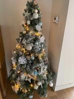 kerstboom met versiering en lampjes - mag GRATIS weg, Divers, Enlèvement, Comme neuf