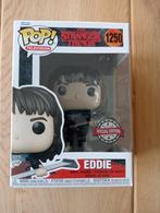 Funko pop Stranger Things #1250 Eddie Special Edition, Verzamelen, Poppetjes en Figuurtjes, Ophalen of Verzenden, Nieuw