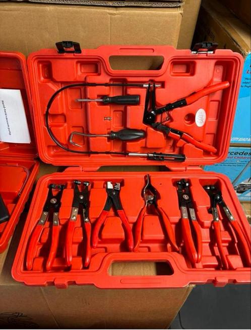 9 Delige Slangklemtangen Set, Auto diversen, Autogereedschap, Nieuw, Ophalen of Verzenden