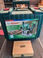 Bosch freesmachine POF 1400 ACE + accessoires, Doe-het-zelf en Bouw, Gereedschap | Freesmachines, Ophalen, Zo goed als nieuw, Bovenfrees