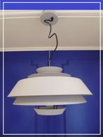 DESIGN Ceiling light - DANISH STYLE - in metal and glass., Huis en Inrichting, Lampen | Hanglampen, SWEDISH DESIGN, Zo goed als nieuw