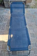 Te koop: 2 Blauwe ligstoelen, Enlèvement