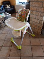 Chaise enfant chicco blanc  60 euros, Chaise pliante, Plateau amovible, Enlèvement, Neuf