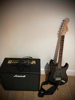 Squier strat en Marchal amp, Muziek en Instrumenten, Ophalen, Zo goed als nieuw, Marshall