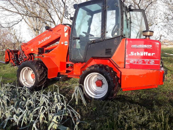 schaffer 570ts telescooplader slechts 5000h 72pk 2005, Zakelijke goederen, Landbouw | Tractoren, 250 tot 500 cm, Overige merken