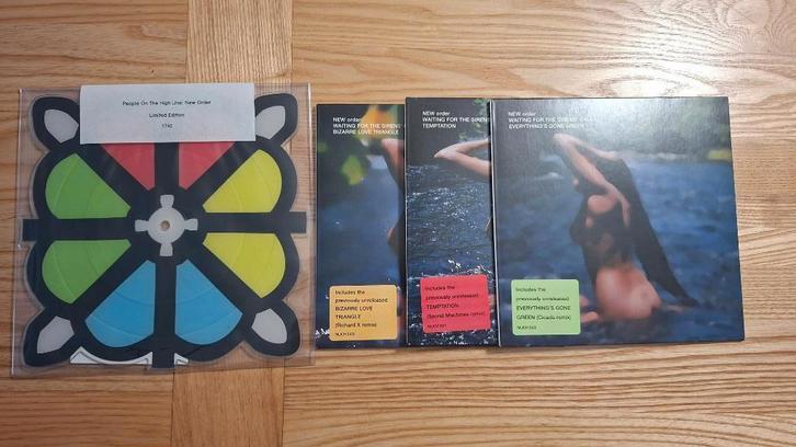 18 vinyles New Order (éditions limitées, singles, maxis), CD & DVD, Vinyles | Dance & House, Comme neuf, Autres genres, 12 pouces