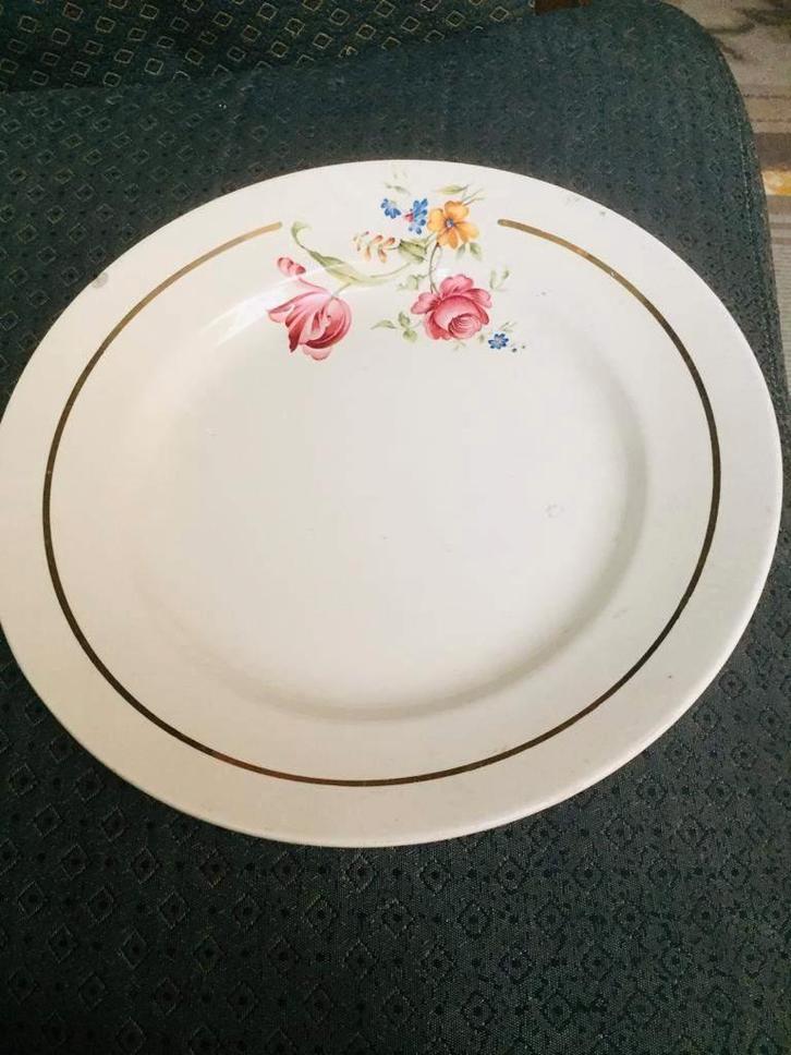 Badonviller / Selency. Vintage grote serveerschaal, Antiek en Kunst, Antiek | Servies los, Ophalen