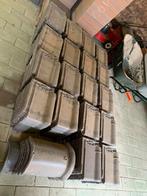 Nieuwe dakpannen Monier Postel 20 leigrijs 272 stuks, Ophalen, Nieuw, Dakpannen
