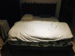 Emma sleep tweepersoonsbed, Nieuw, 160 cm, Grijs, Modern