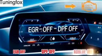 EGR OFF Routfilter OFF AddBlue OFF DTC off chiptuning beschikbaar voor biedingen