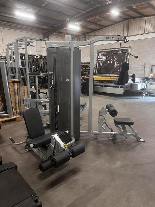 Professioneel Apparat,Lat Pulley,Low Row,Leg Extension,Curl, Sport en Fitness, Fitnessapparatuur, Gebruikt, Krachtstation, Armen