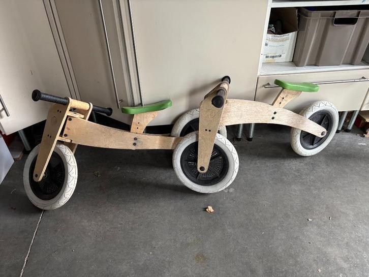2x Wishbone Original 3-in-1 loopfiets – in goede staat, Kinderen en Baby's, Speelgoed | Buiten | Voertuigen en Loopfietsen, Gebruikt
