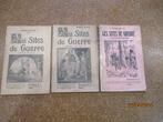 ABBL. 3 boekjes Sites de guerre 14-18, Ophalen of Verzenden