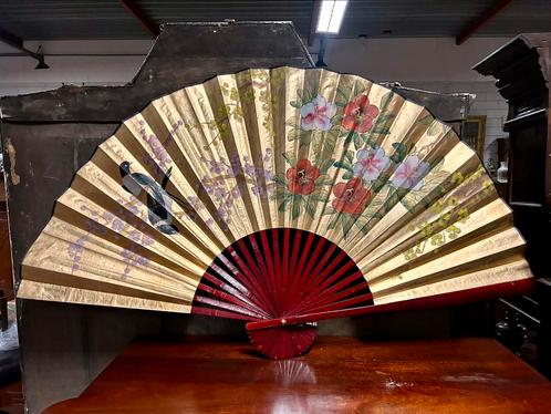Grote Chinese Waaier, Antiek en Kunst, Kunst | Niet-Westerse kunst, Ophalen of Verzenden