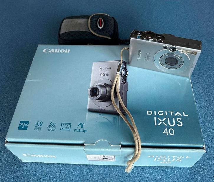 fototoestel Canon Digital IXUS 40 zeer compleet en perfect, Audio, Tv en Foto, Fotocamera's Digitaal, Compact, Canon, Minder dan 4 keer