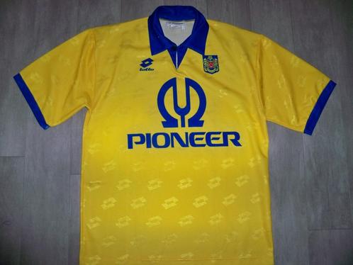 KSK Beveren voetbalshirt periode '92-'95 Lotto, Verzamelen, Sportartikelen en Voetbal, Gebruikt, Shirt, Ophalen of Verzenden