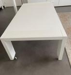 Witte salontafel, Huis en Inrichting, Tafels | Salontafels, Ophalen, Gebruikt