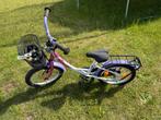Meisjesfiets met zijwieletjes, Fietsen en Brommers, Fietsaccessoires | Aanhangwagens en Karren, Ophalen, Zo goed als nieuw