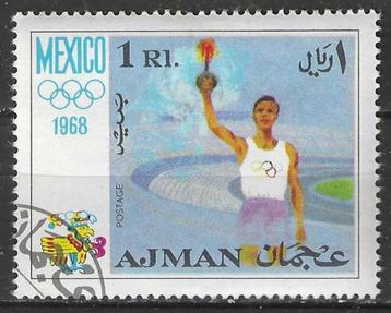 Ajman 1968 - Michel 247 - STW 373 - Mexico 1968 (ST) beschikbaar voor biedingen