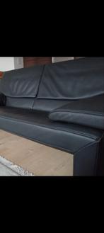 Jori Espalda zwart 3 en 2 zit, Huis en Inrichting, Fauteuils, Ophalen, Zo goed als nieuw, Leer