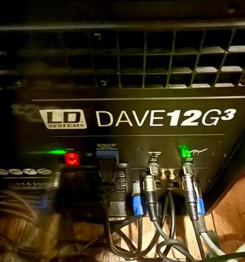 LD SYSTEMS  DAVE12 G3 2x beschikbaar voor biedingen