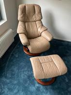 Stressless Fauteuil te koop, Huis en Inrichting, Fauteuils, Ophalen, Gebruikt, 75 tot 100 cm, Leer
