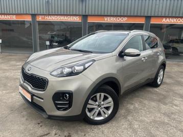 Kia Sportage, 1.6i benzine, 2016,Camera, 23.418km's+Garantie beschikbaar voor biedingen