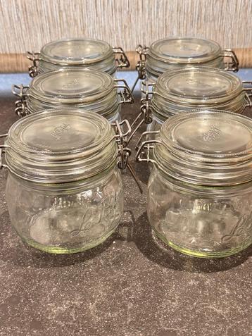 Weckpotten Le Parfait 6 stuks beschikbaar voor biedingen