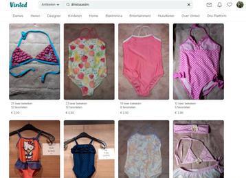 Badpakken - bikini's - swimwear in verschillende maten  beschikbaar voor biedingen