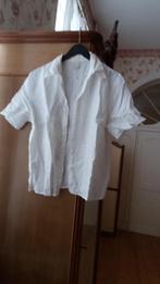 Mayerline t 42 witte linnen blouse, Kleding | Dames, Blouses en Tunieken, Ophalen, Gedragen, Wit