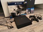 PS4 PRO 1TB + 2 controllers met oplaadsysteem + 2 games, Games en Spelcomputers, Ophalen, Gebruikt, 1 TB, Pro