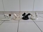 4 plafond spots te koop: 2 witte, 1 beige en 1 zwarte., Ophalen, Gebruikt