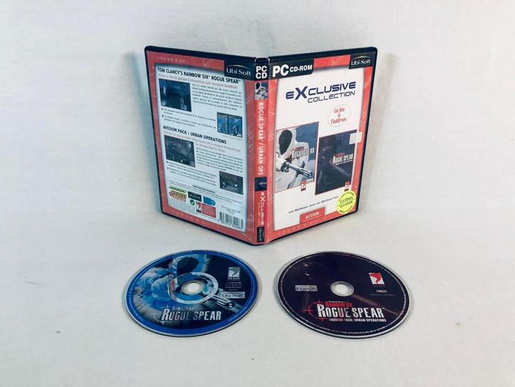 Rainbow Six Rogue Spear + Urban Operations PC Correct spel, Games en Spelcomputers, Games | Pc, Gebruikt, Shooter, 3 spelers of meer