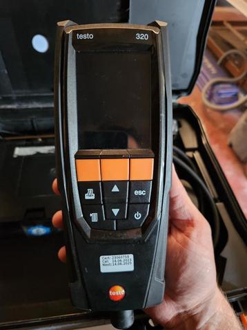 Testo 320 rookgasanalyzer, Ophalen, Gebruikt, Overige meters