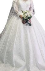 Bruid jurk, Kleding | Dames, Trouwkleding en Trouwaccessoires, Wit, Zo goed als nieuw, Ophalen, Trouwjurk