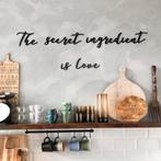 The secret ingredient is love wall art, Huis en Inrichting, Ophalen, Nieuw